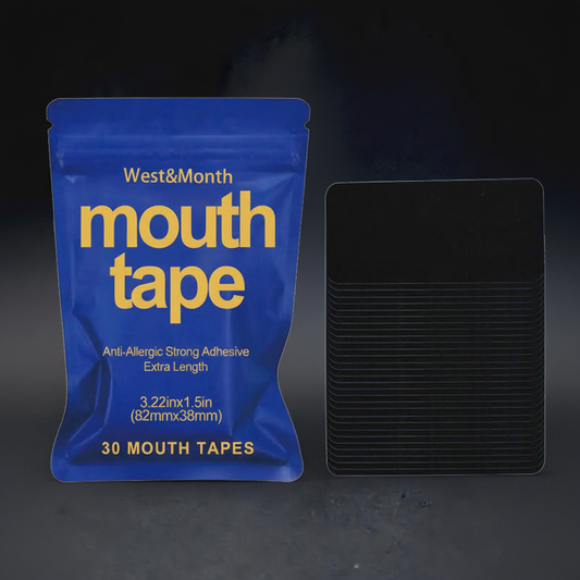 West Month Mouth Tape, Ease Mouth Breathing Prevent Snoring Shut Mouth Care For Sleep Patch