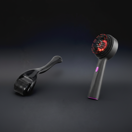 Electric Scalp Massage Comb with Red Light Therapy