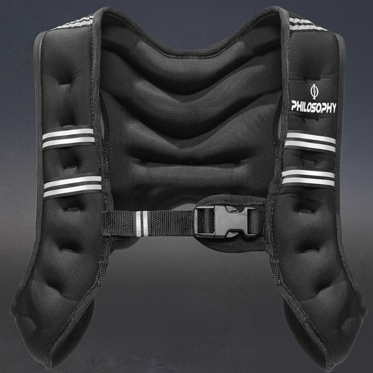 Philosophy Gym Weighted Workout Vest 10 LB Strength Training Fitness Body Weight Vest