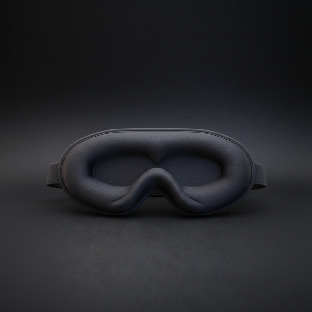 3D Natural Memory Foam Sleep Mask for Comfort