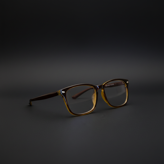 aisswzber Brown Blue Light Blocking Glasses