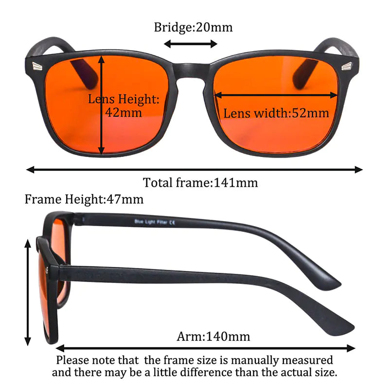 Men's Blue Light Blocking Glasses with Various Lenses