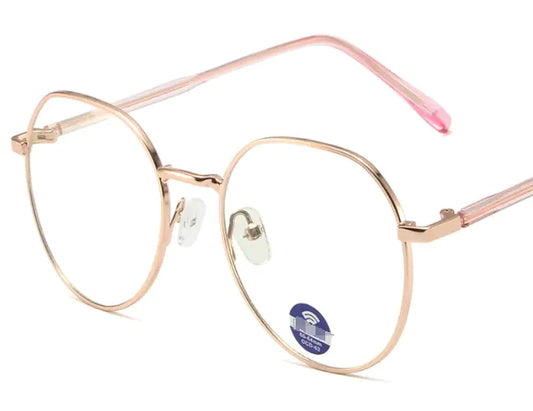 Blue Light Blocking Glasses with Metal Frame
