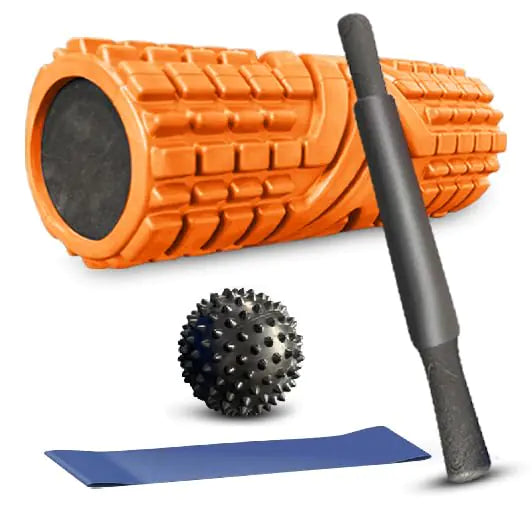 IRoller Foam Roller Patented Multi Phase Roller 5 Year Warranty Firm High Density EVA Foam 6x13 Myofascial Release Deep Muscle and Spinal StabilizationRelieve Muscle Tensions (Orange 6x13)